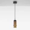 Lampa Wisząca Bamboo Forest 30 Cm Przydymiony Brąz Brokis