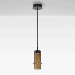 Lampa Wisząca Bamboo Forest 30 Cm Przydymiony Brąz Brokis