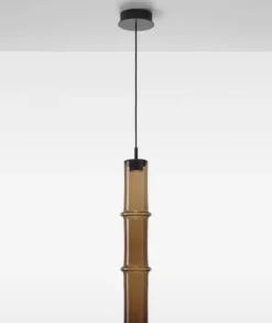 Lampa Wisząca Bamboo Forest 75 Cm Przydymiony Brąz Brokis