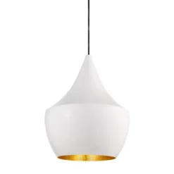 Lampa Wisząca Beat Fat Biała Tom Dixon