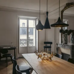 Lampa Wisząca Beat Fat Czarna Tom Dixon