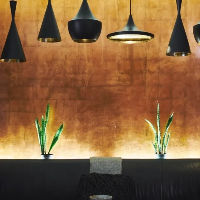 Lampa Wisząca Beat Fat Czarna Tom Dixon