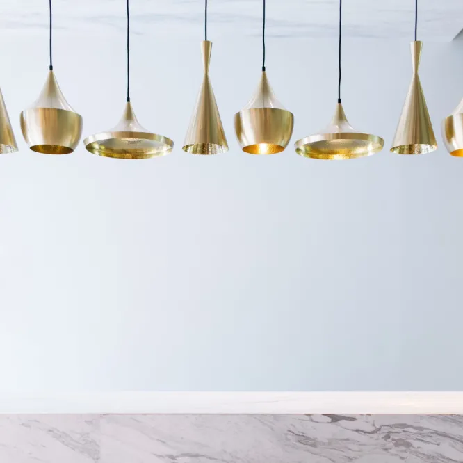 Lampa Wisząca Beat Fat Mosiężna Tom Dixon