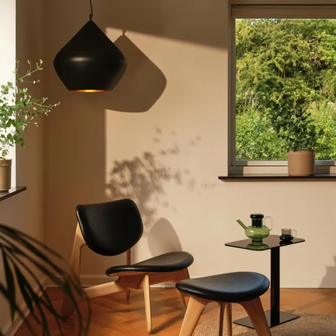 Lampa Wisząca Beat Stout Czarna Tom Dixon
