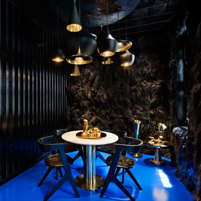 Lampa Wisząca Beat Stout Czarna Tom Dixon