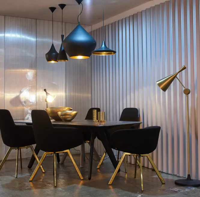Lampa Wisząca Beat Stout Czarna Tom Dixon