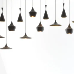 Lampa Wisząca Beat Stout Czarna Tom Dixon
