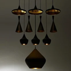 Lampa Wisząca Beat Stout Czarna Tom Dixon