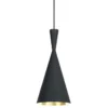 Lampa Wisząca Beat Tall Czarna Tom Dixon