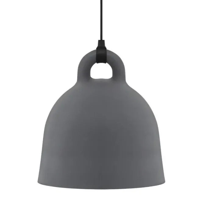 Lampa Wisząca Bell Large Szara Normann Copenhagen