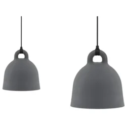 Lampa Wisząca Bell Large Szara Normann Copenhagen