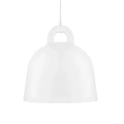 Lampa Wisząca Bell Medium Biała Normann Copenhagen