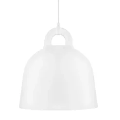 Lampa Wisząca Bell Medium Biała Normann Copenhagen