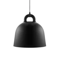 Lampa Wisząca Bell Medium Czarna Normann Copenhagen