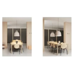 Lampa Wisząca Bell Medium Piaskowa Normann Copenhagen