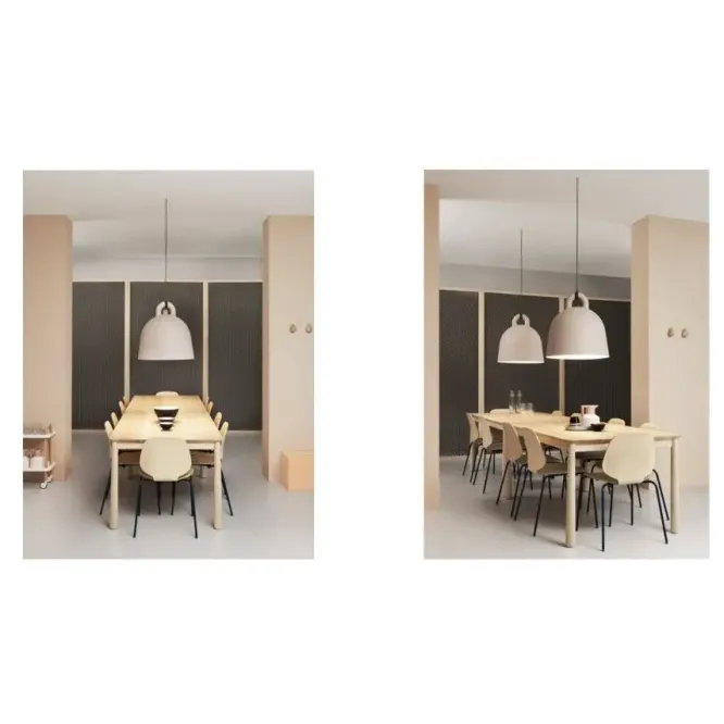 Lampa Wisząca Bell Medium Piaskowa Normann Copenhagen