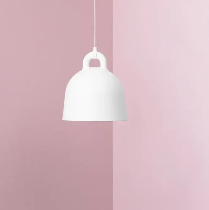 Lampa Wisząca Bell Small Biała Normann Copenhagen