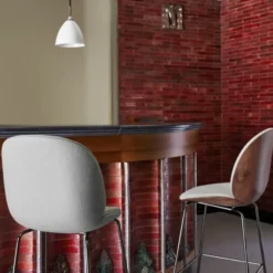 Lampa Wisząca Bestlite Bl9 16 Cm Czarny Mosiądz Porcelana Gubi