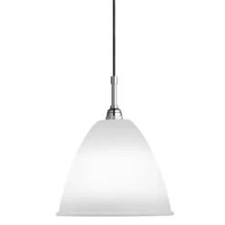 Lampa Wisząca Bestlite Bl9 21 Cm Stal Chromowana Porcelana Gubi