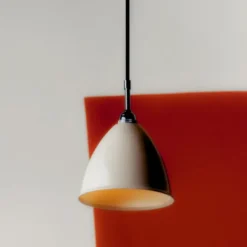 Lampa Wisząca Bestlite Bl9 21 Cm Stal Mosiężna Szara Matowa Gubi