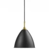 Lampa Wisząca Bestlite Bl9 21 Cm Stal Mosiężna Czarna Matowa Gubi