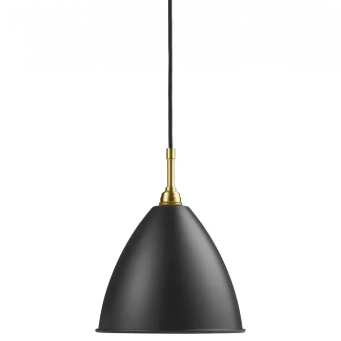 Lampa Wisząca Bestlite Bl9 21 Cm Stal Mosiężna Czarna Matowa Gubi