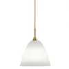 Lampa Wisząca Bestlite Bl9 21 Cm Stal Mosiężna Porcelana Gubi