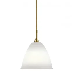 Lampa Wisząca Bestlite Bl9 21 Cm Stal Mosiężna Porcelana Gubi