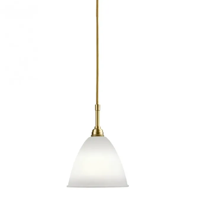 Lampa Wisząca Bestlite Bl9 16 Cm Stal Mosiężna Porcelana Gubi