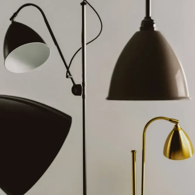 Lampa Wisząca Bestlite Bl9 16 Cm Stal Mosiężna Porcelana Gubi