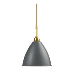 Lampa Wisząca Bestlite Bl9 16 Cm Stal Mosiężna Szara Matowa Gubi