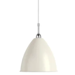 Lampa Wisząca Bestlite Bl9 21 Cm Stal Chromowana Biała Matowa Gubi