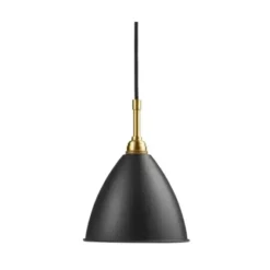 Lampa Wisząca Bestlite Bl9 16 Cm Stal Mosiężna Czarna Matowa Gubi