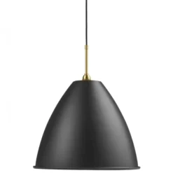 Lampa Wisząca Bestlite Bl9 40 Cm Stal Mosiężna Czarna Matowa Gubi