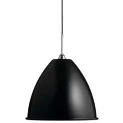 Lampa Wisząca Bestlite Bl9 40 Cm Stal Chromowana Czarna Matowa Gubi