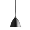 Lampa Wisząca Bestlite Bl9 16 Cm Stal Chromowana Czarna Matowa Gugi