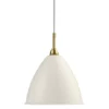 Lampa Wisząca Bestlite Bl9 Medium Mosiądz Biała Gubi