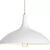 Lampa Wisząca 1965 Biała Gubi
