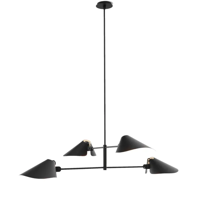 Lampa Wisząca Bonnet Sc93 Czarna Andtradition