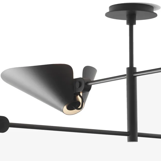 Lampa Wisząca Bonnet Sc92 Czarna Andtradition