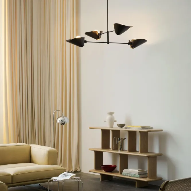 Lampa Wisząca Bonnet Sc92 Czarna Andtradition