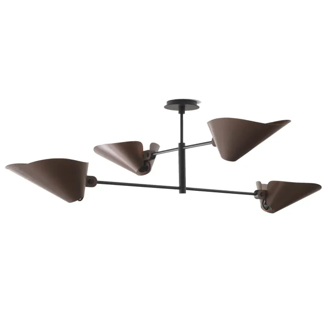 Lampa Wisząca Bonnet Sc91 Metaliczny Brąz Andtradition