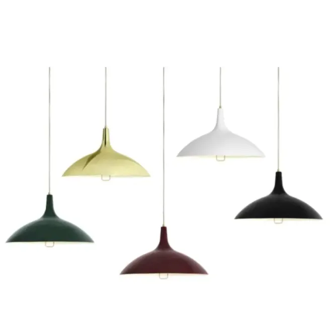 Lampa Wisząca 1965 Bordowa Gubi