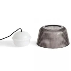 Lampa Wisząca Brim Przydymiona Szara Hay