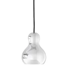Lampa Wisząca Calabash 15.8 Cm Srebrna Fritz Hansen