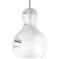 Lampa Wisząca Calabash 22,4 Cm Srebrna Fritz Hansen