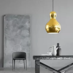 Lampa Wisząca Calabash 15.8 Cm Złota Fritz Hansen