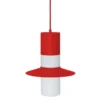 Lampa Wisząca Caponio Czerwona Ummo