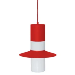 Lampa Wisząca Caponio Czerwona Ummo