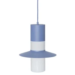 Lampa Wisząca Caponio Niebieska Ummo